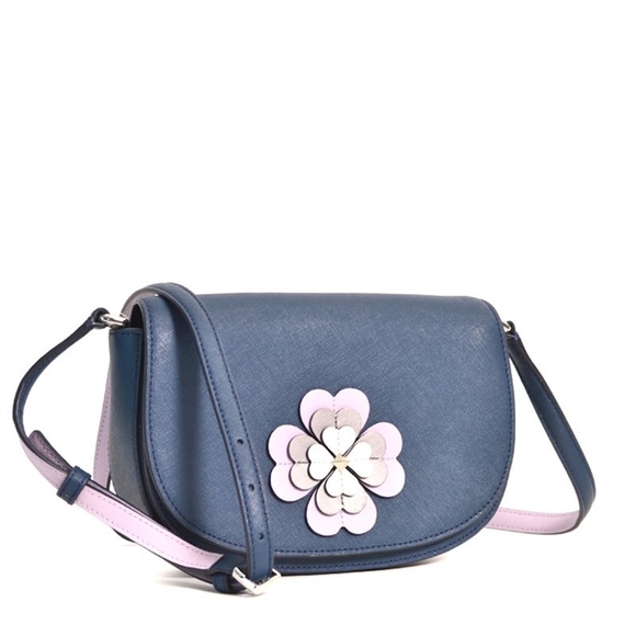 NWT Kate Spade Flower Applique Crossbody Bag - Picture 5 of 10